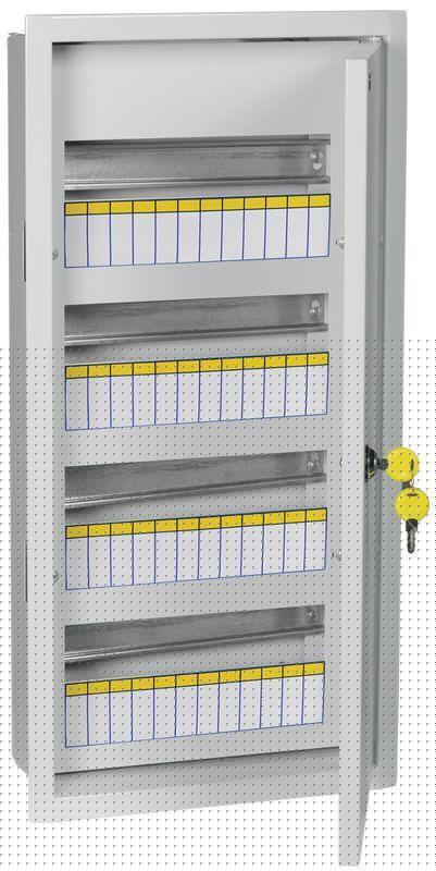Корпус металлический ЩРв-48 (620х310х120мм) IP31 TITAN 3 IEK MKM14-V-48-30-T