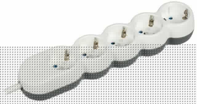 Удлинитель 5х1.5м с заземл. 16А IP20 Uno У05 2P+PE 250В 3х1.5 IEK WYP53-16-05-D15-Z