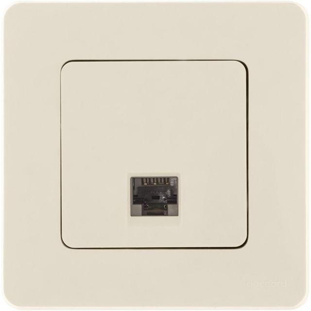 Розетка компьютерная Inspiria RJ45 кат.5E UTP сл. кость Leg 673826