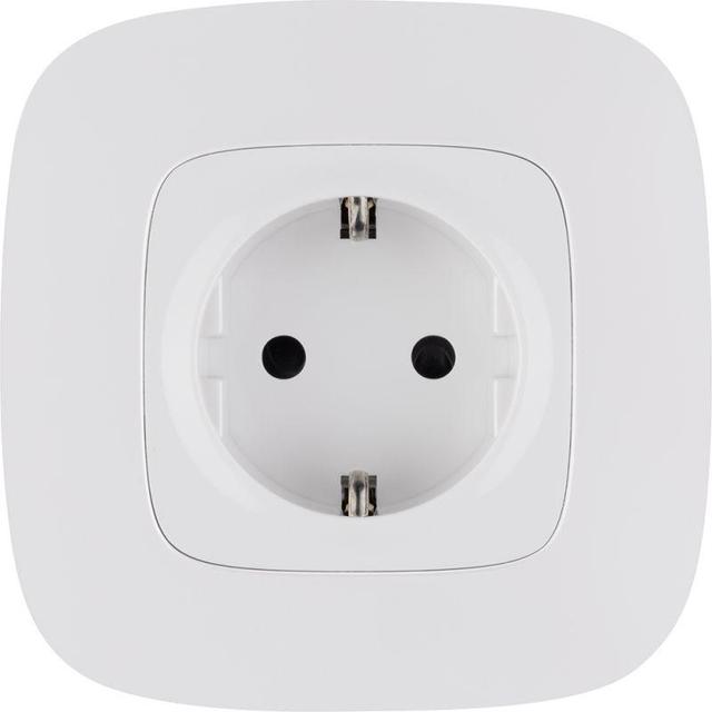 Розетка 1-м СП Valena Allure 16А IP20 250В 2P+E защ. шторки безвинтов. клеммы с лицев. панелью механизм бел. Leg 753720