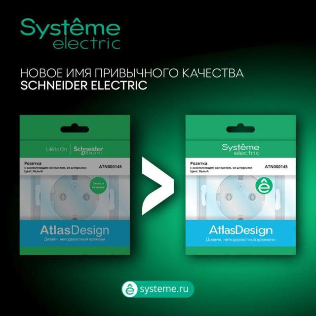 Розетка компьютерная 2-м AtlasDesign RJ45 кат.6A механизм карбон SE ATN001088