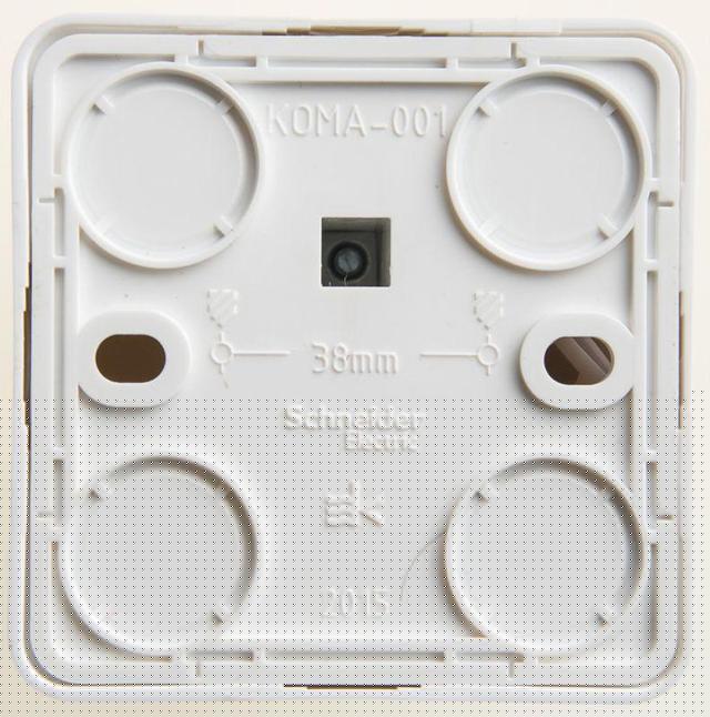 Розетка компьютерная ОП Этюд RJ45 кат.5E бел. SE KOMA-001B