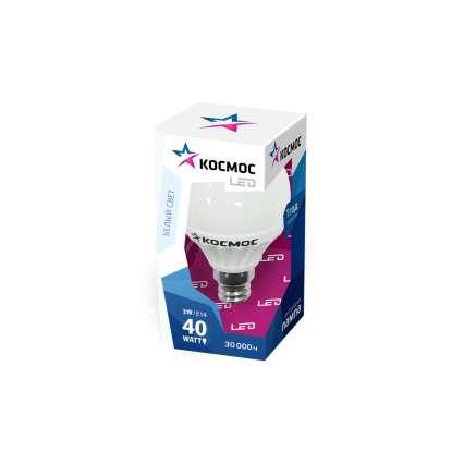 Лампа светодиодная GL45 3Вт 220В E14 4500К Космос Lksm_LED3wGL45E1445