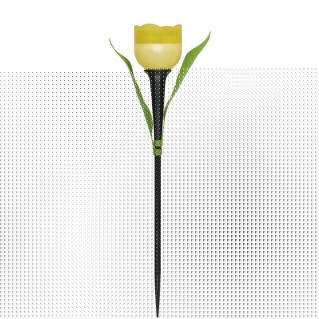 Светильник садовый USL-C-452/PT305 "Желтый тюльпан" YELLOW TULIP IP44 солнечная батарея Uniel UL-00004277